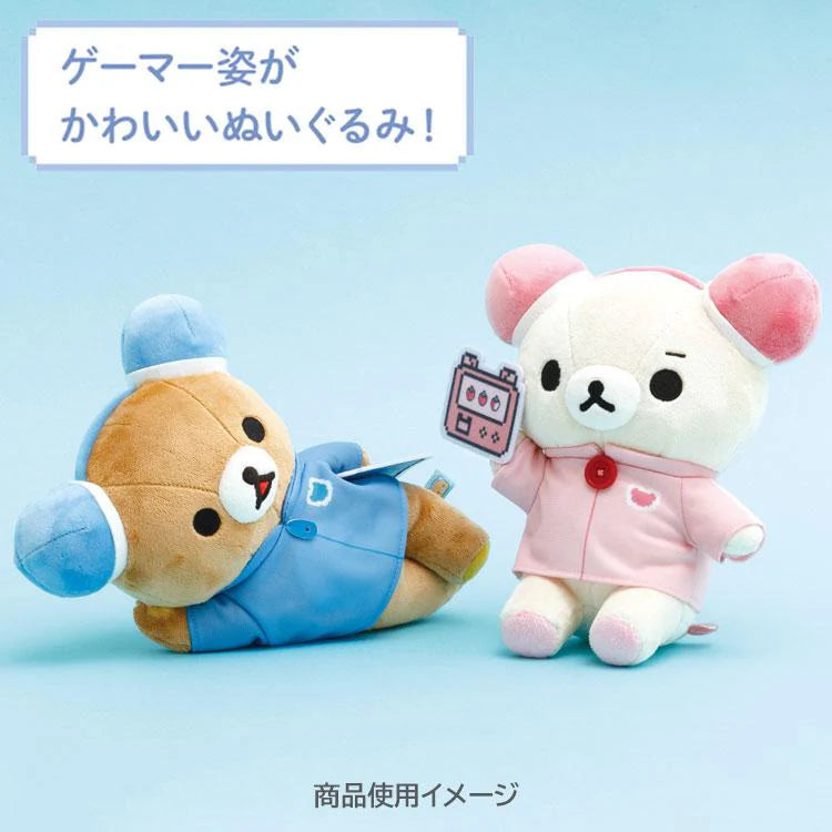 MV20401 Rilakkuma Gaming Rilakkuma Korilakkuma Collectible Plush Toy