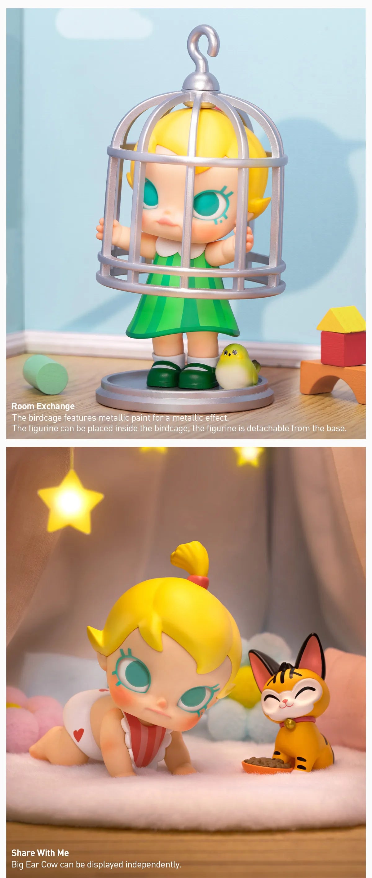 POPMART Baby Molly When I was Three Series Figures