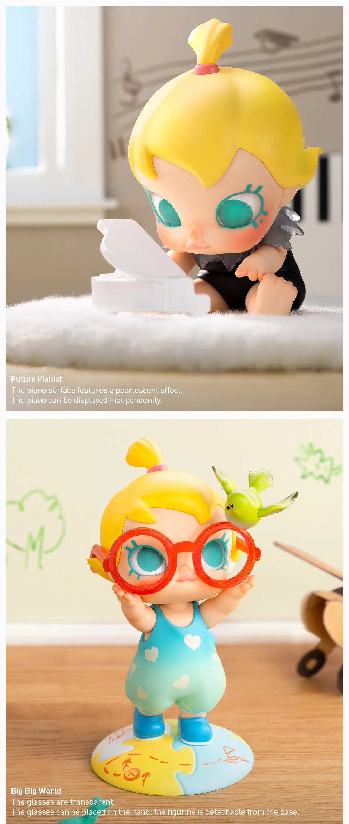 POPMART Baby Molly When I was Three Series Figures