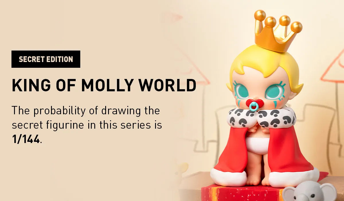 POPMART Baby Molly When I was Three Series Figures