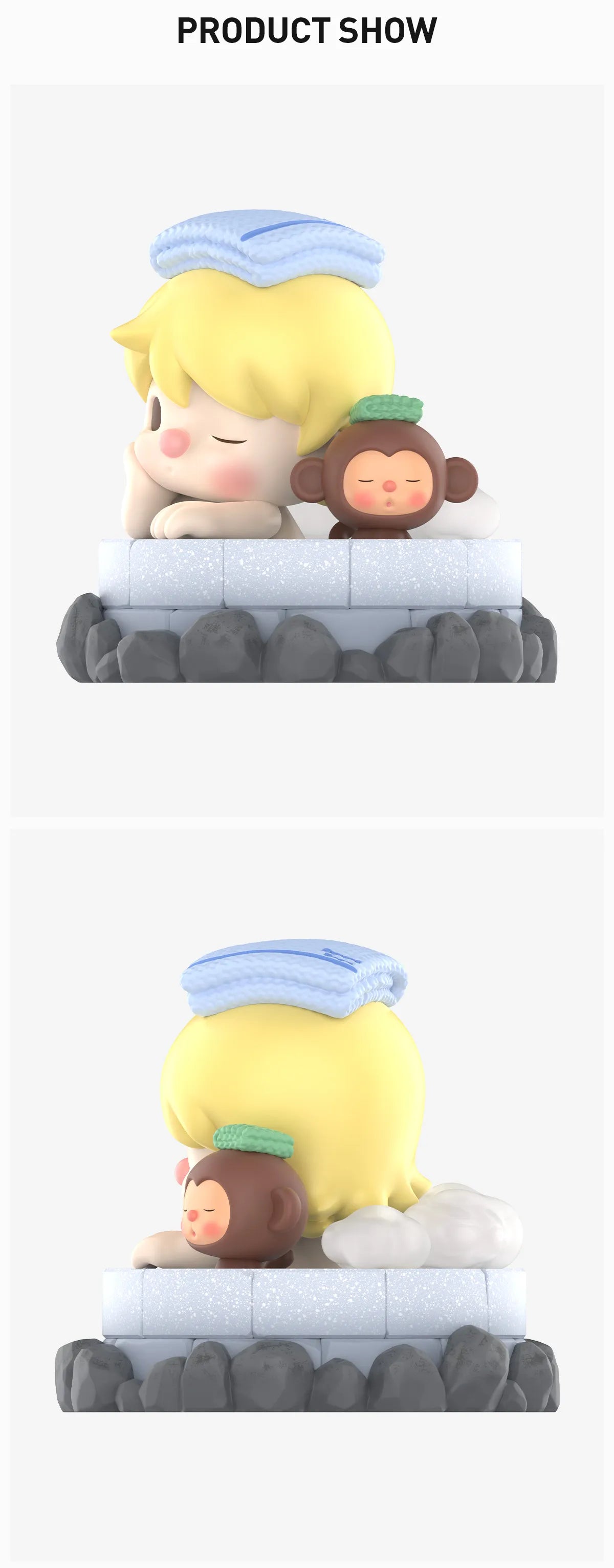 POPMART Sweet Bean Hot Spring Travel Figure