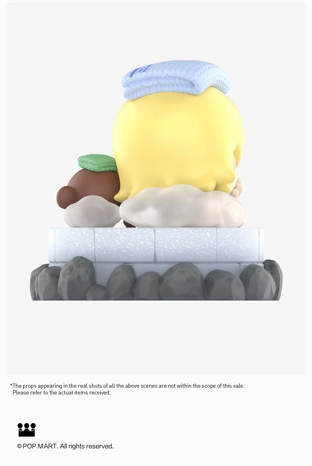 POPMART Sweet Bean Hot Spring Travel Figure