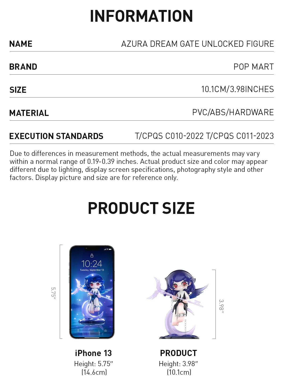 POPMART AZURA Dream Gate Unlocked Figure