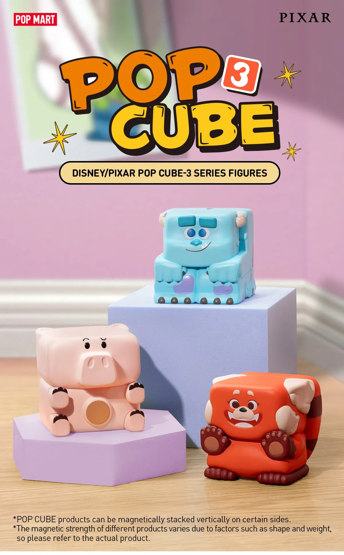 POPMART Disney pop cube 3