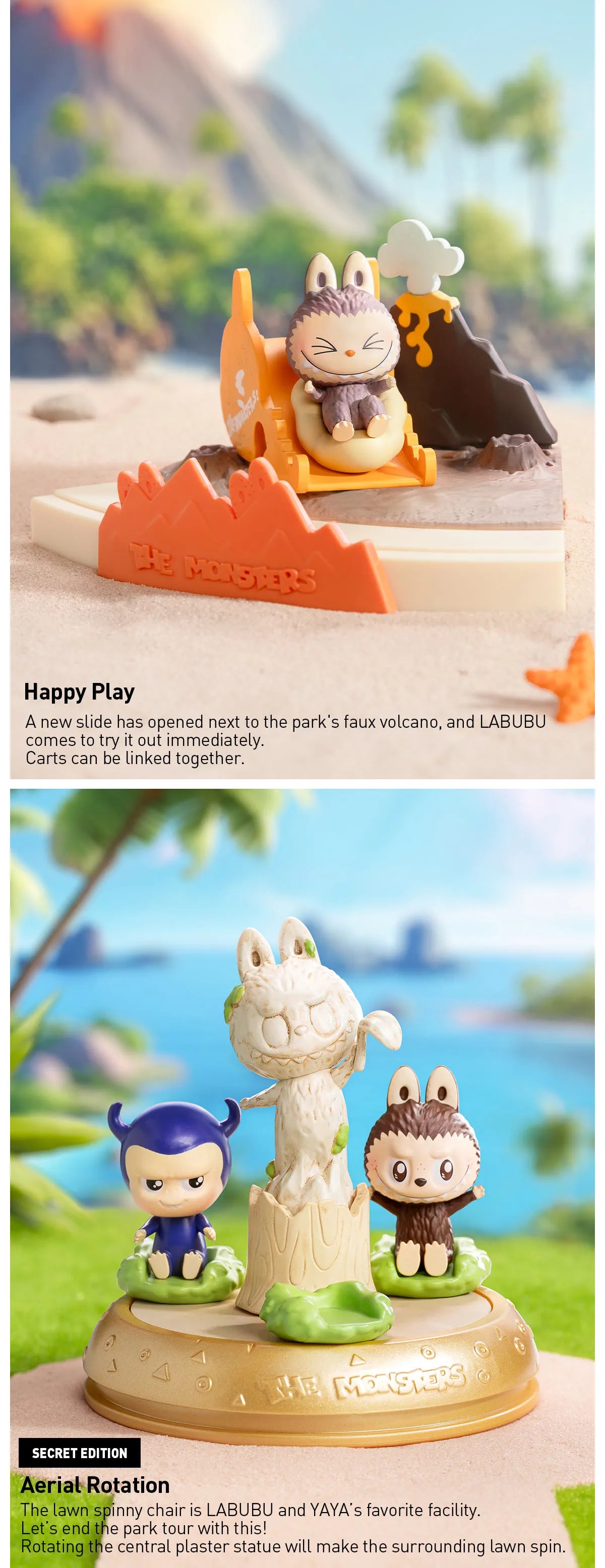 POPMART THE MONSTERS Playing Games Series Scene Sets