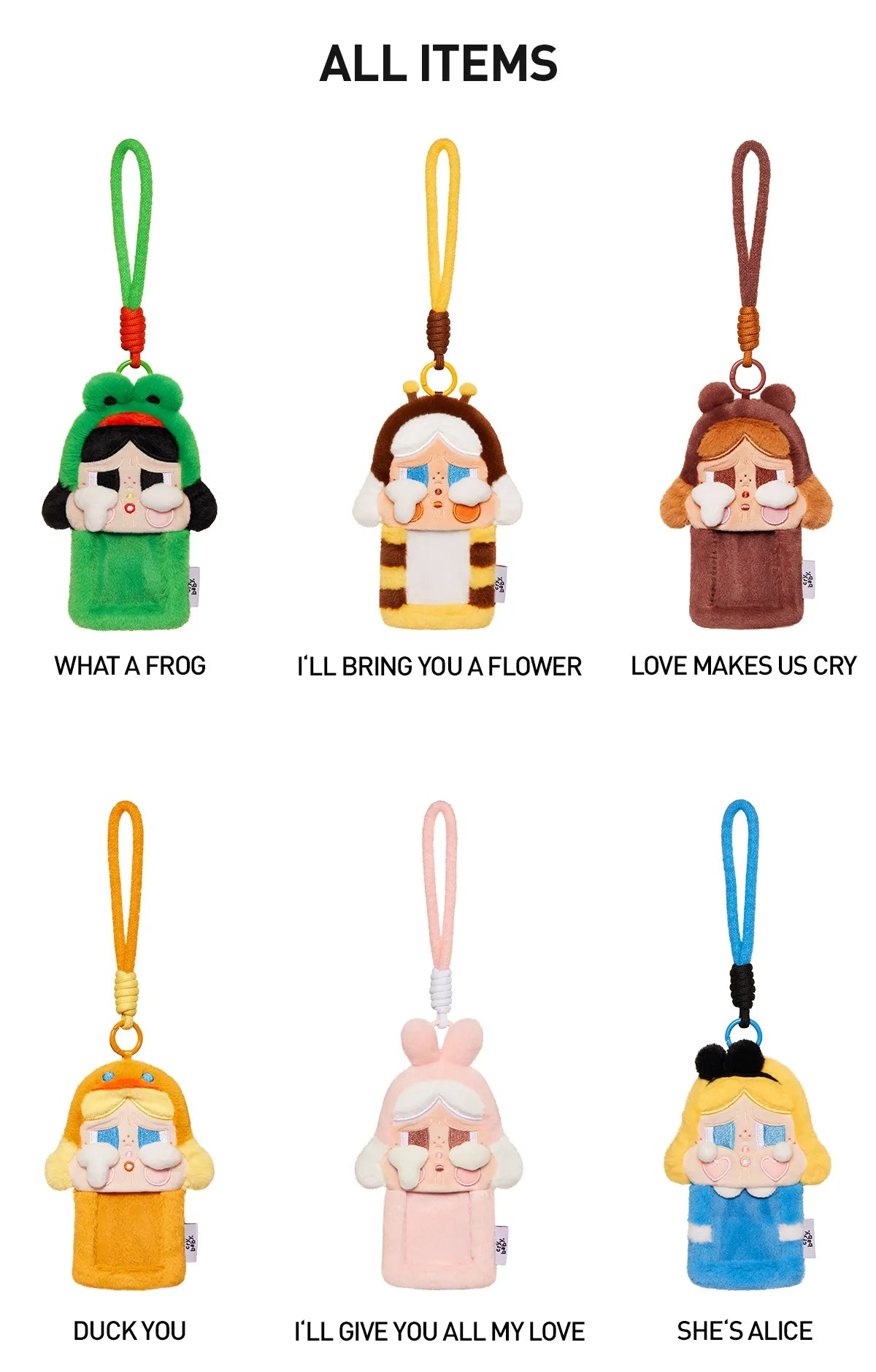 POPMART CRYBABY Crying Again Series-Card Holder Blind Box