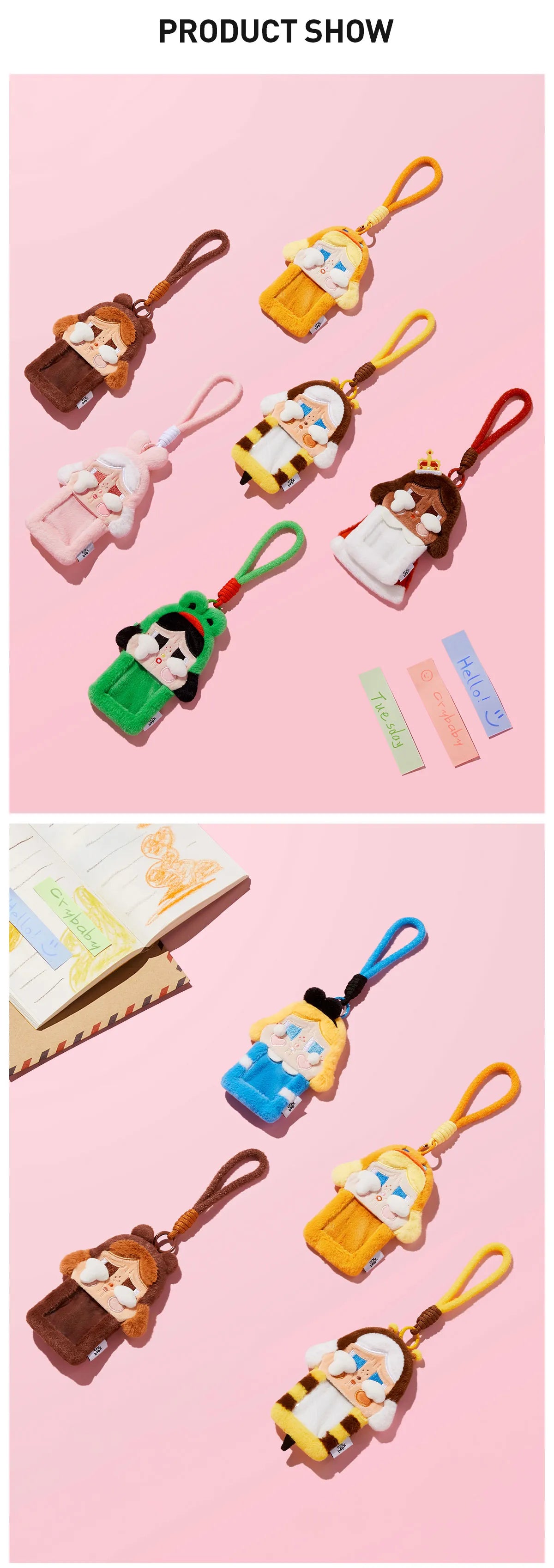 POPMART CRYBABY Crying Again Series-Card Holder Blind Box