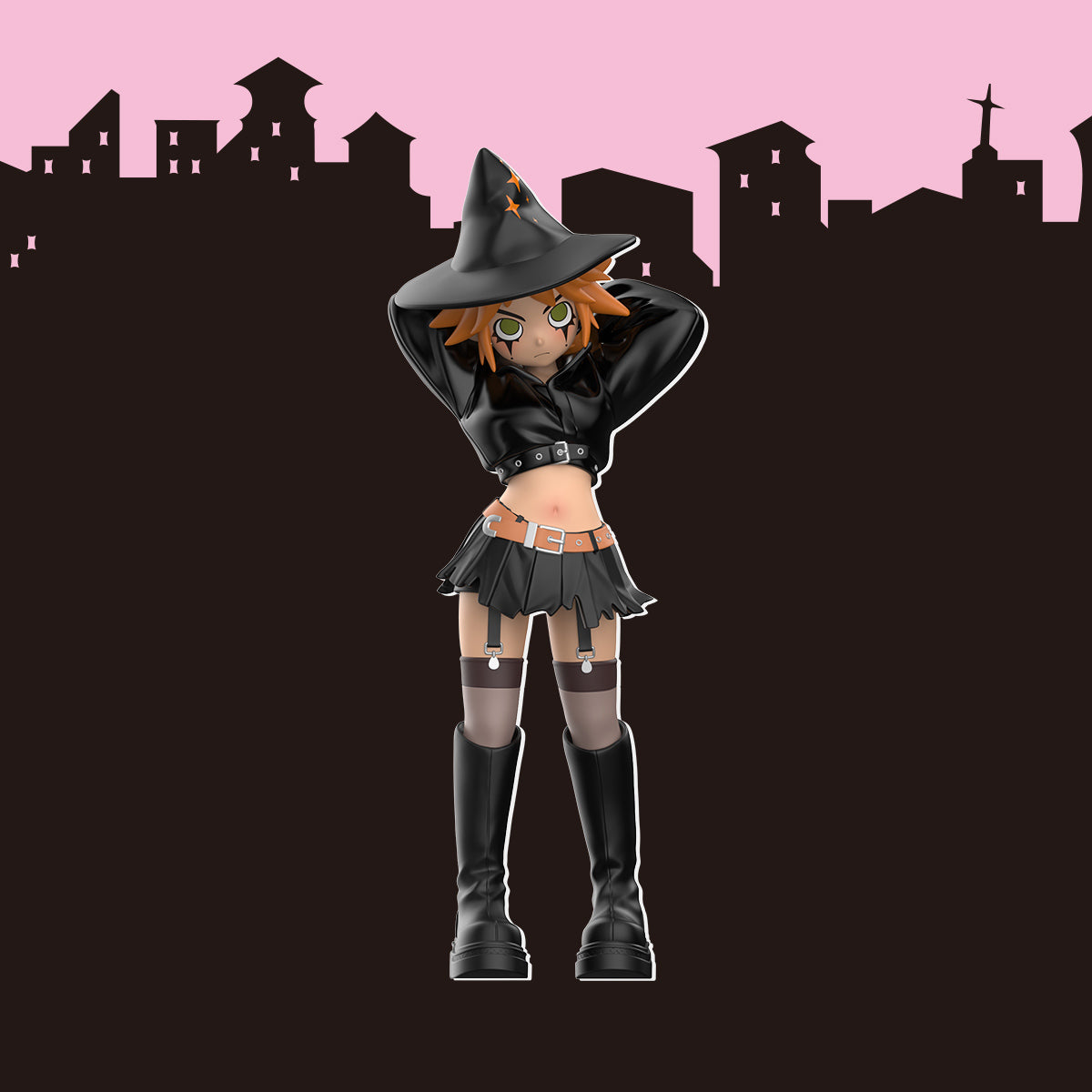 POPMART Peach Riot Witchy Punk Figures