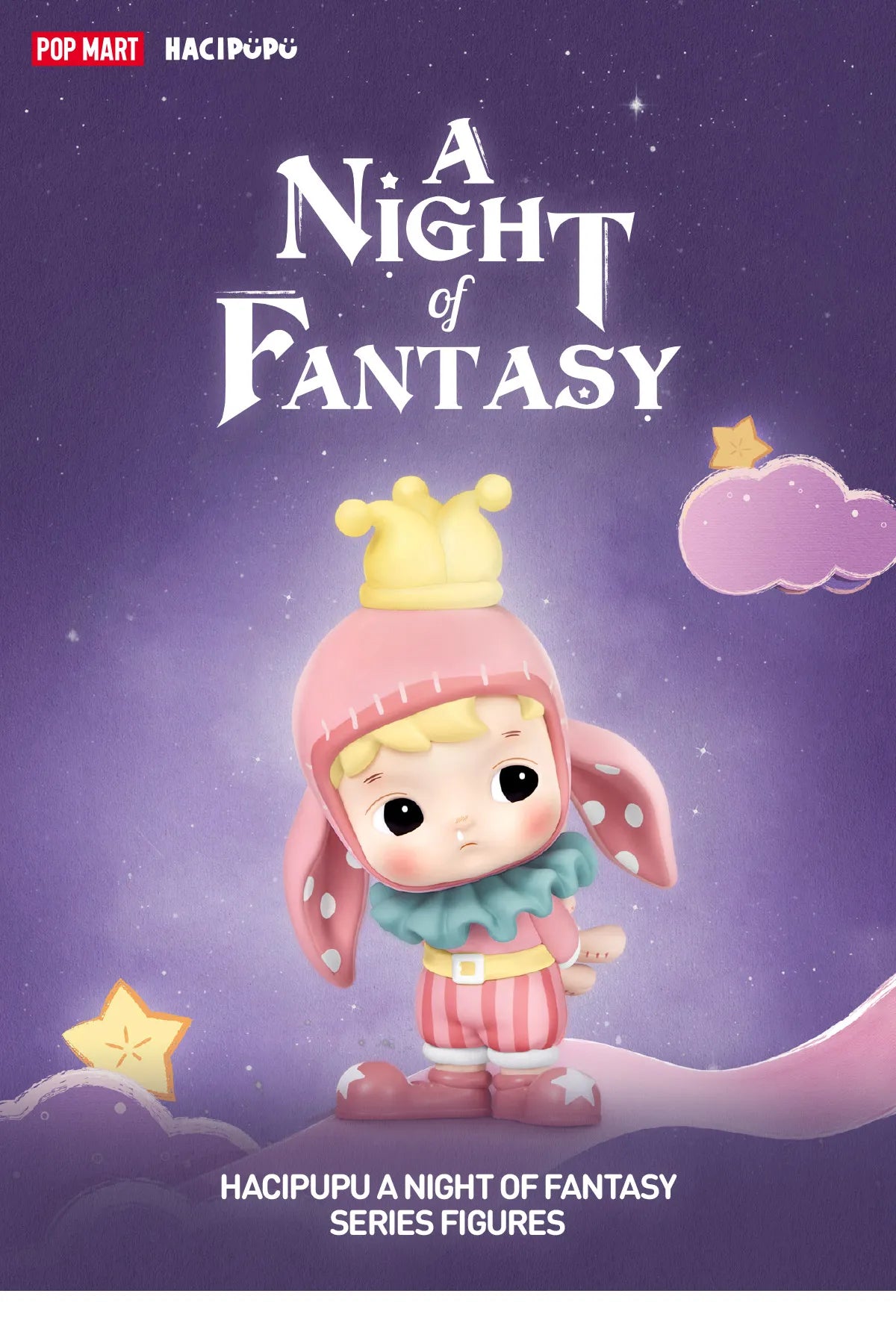 POPMART HACIPUPU A Night of Fantasy Series Figures