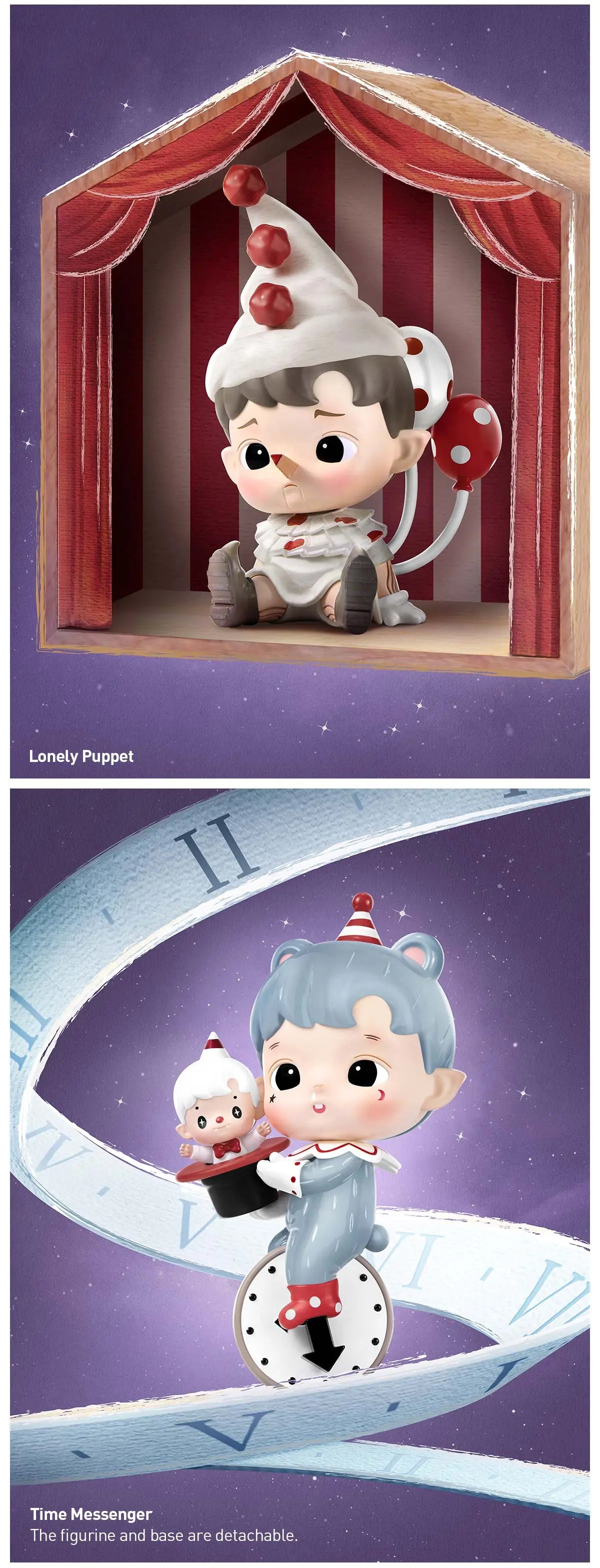 POPMART HACIPUPU A Night of Fantasy Series Figures