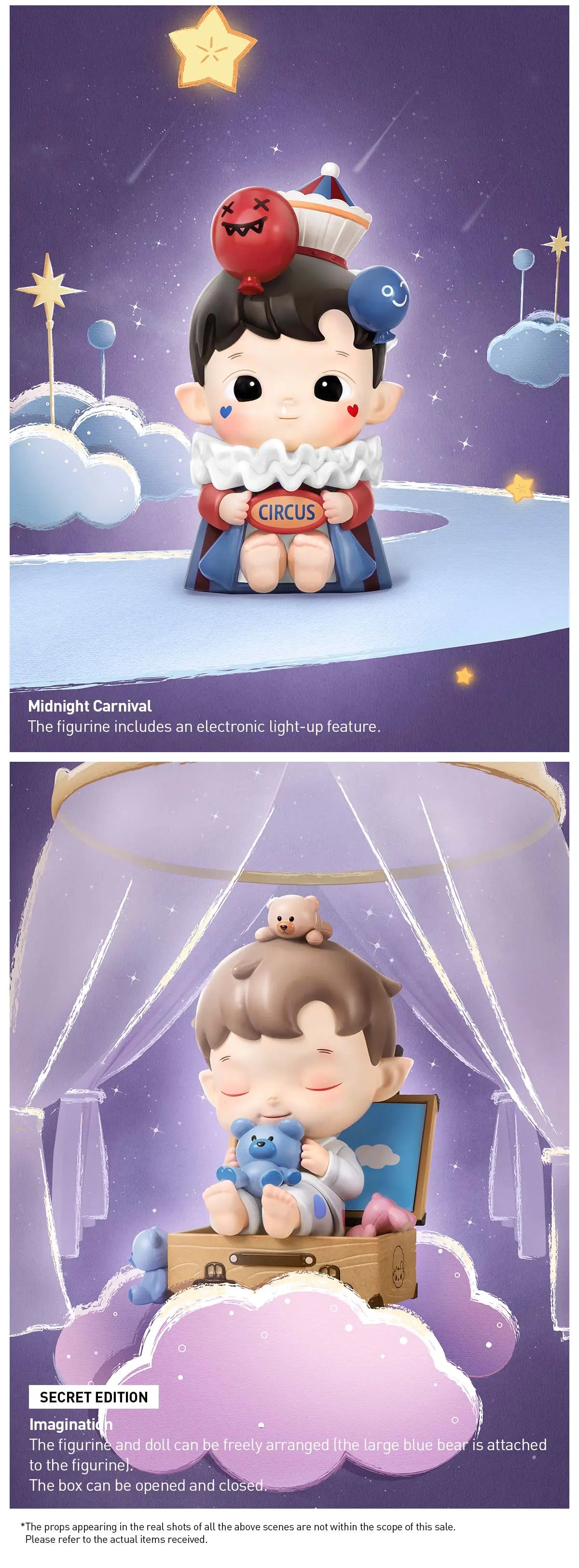 POPMART HACIPUPU A Night of Fantasy Series Figures