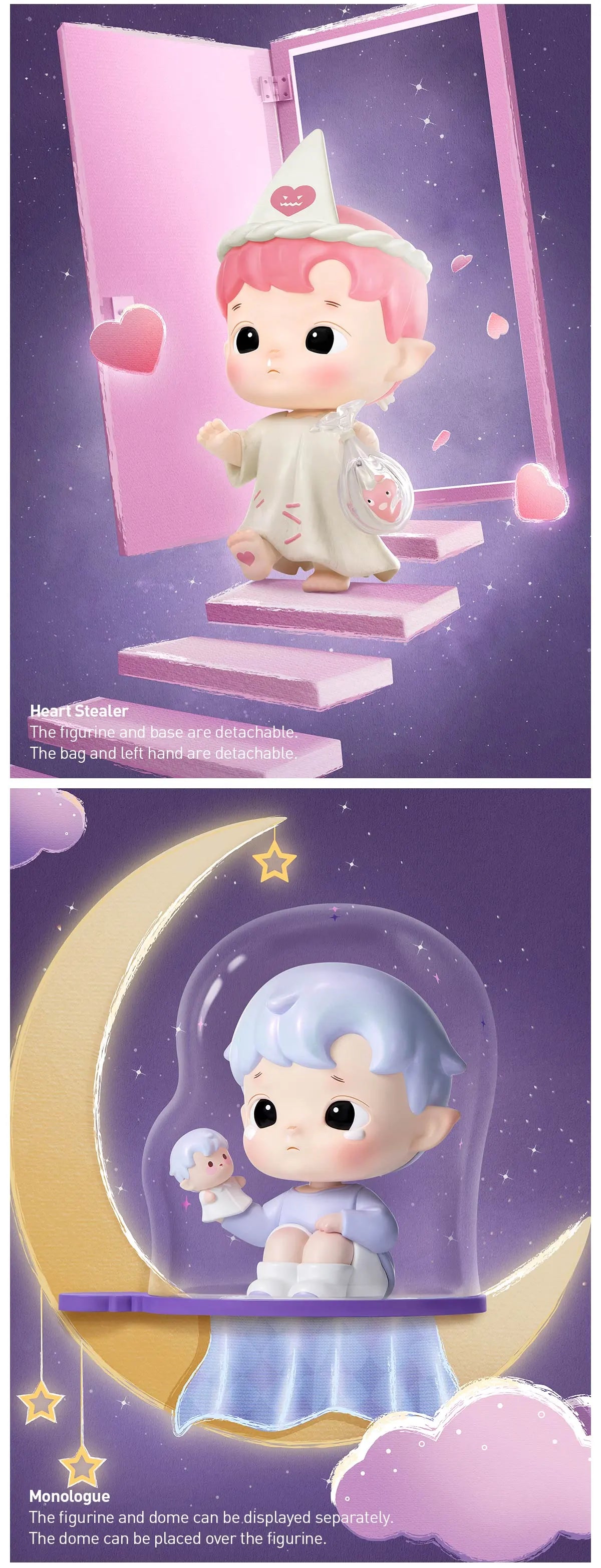 POPMART HACIPUPU A Night of Fantasy Series Figures
