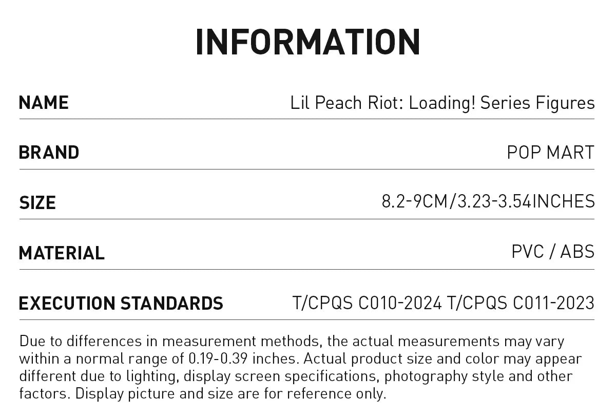 POPMART Peach Riot loading series