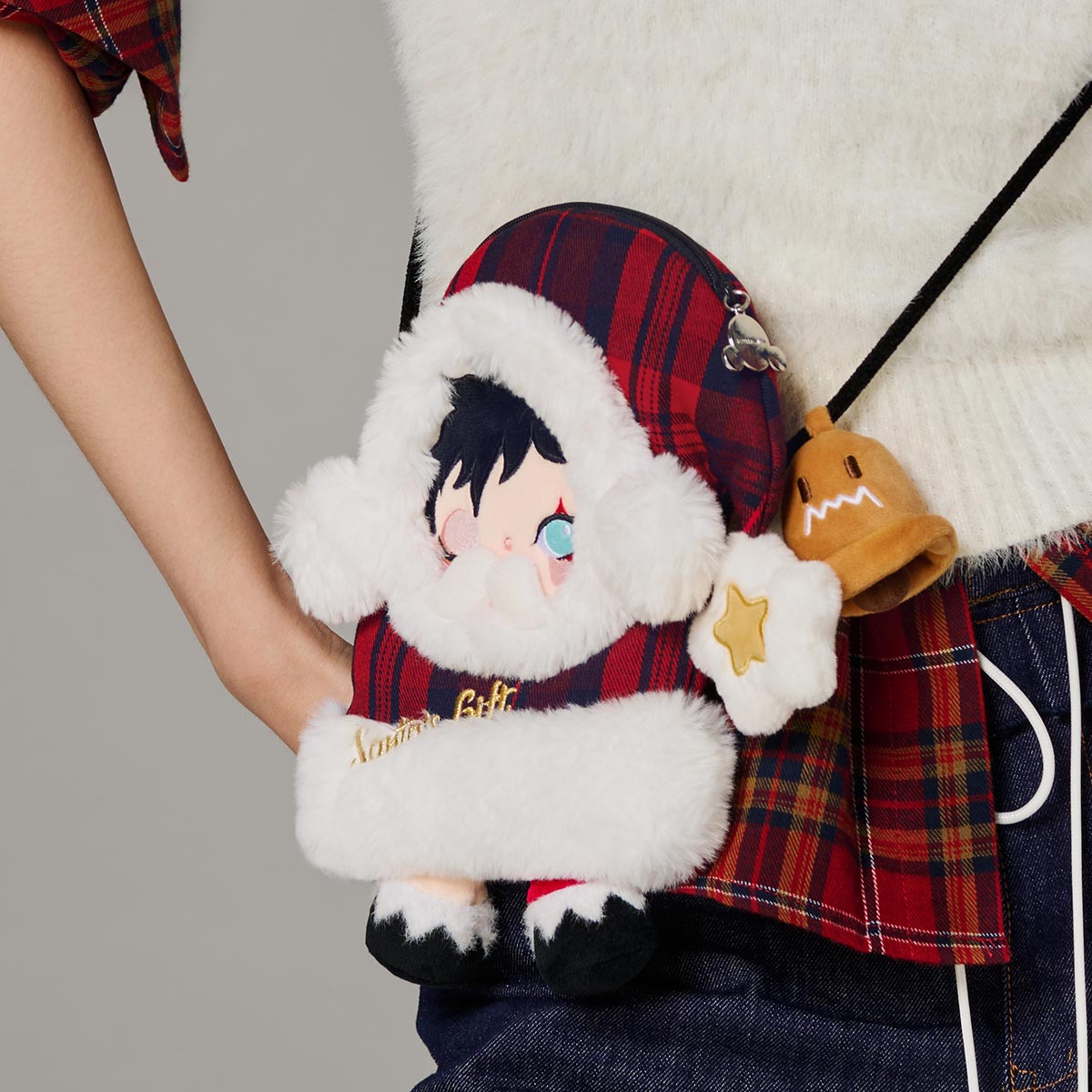 POPMART SKULLPANDA Tell Me What You WantSeries Crossbody Bag-Still On The Job