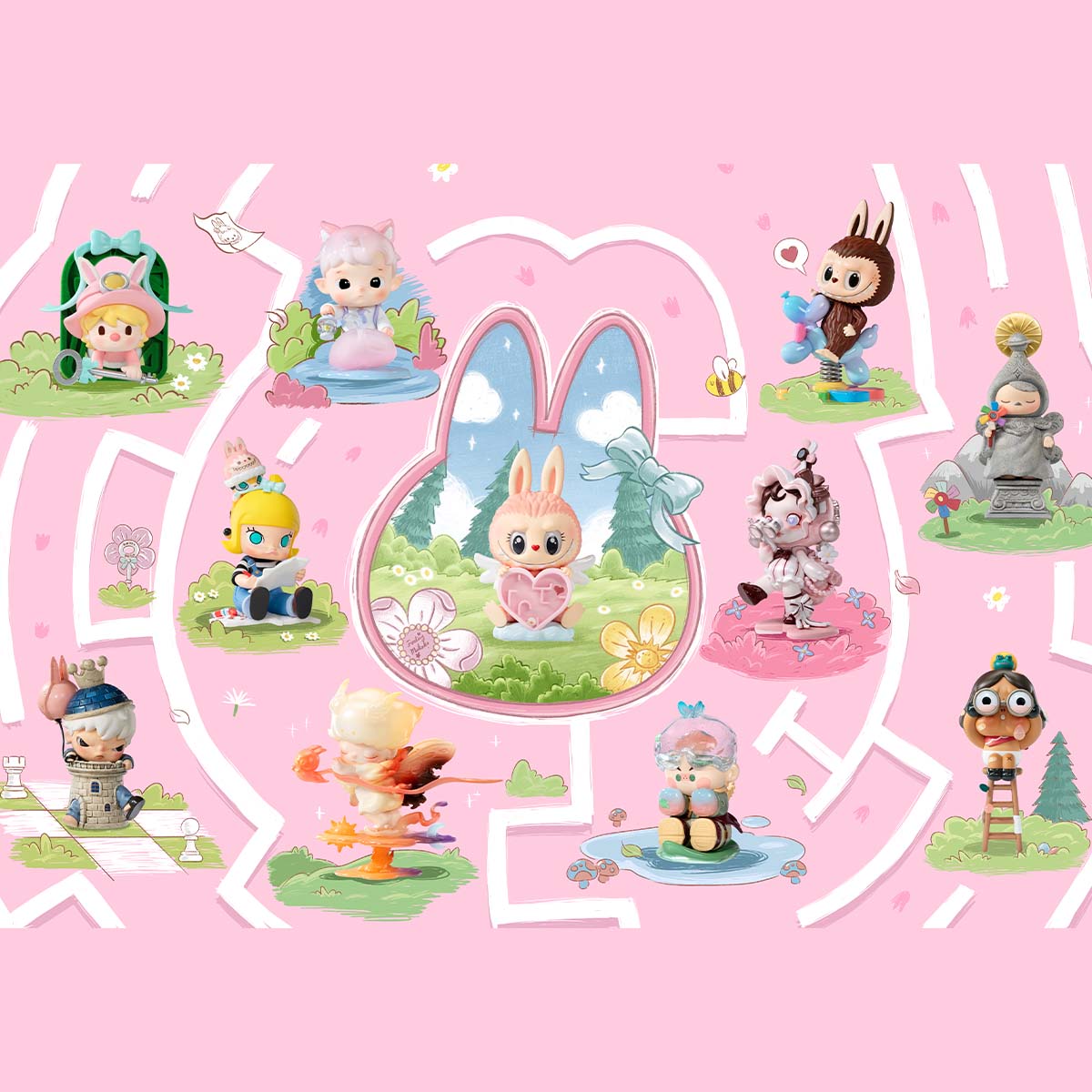 POPMART Finding MOKOKO Series Figures