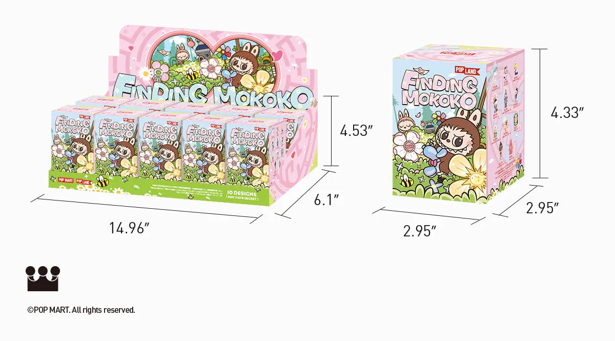 POPMART Finding MOKOKO Series Figures