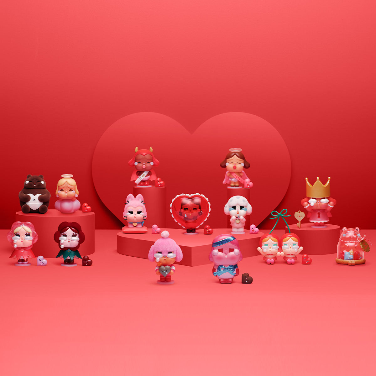 POPMART CRYBABY Crying For Love Series Figures