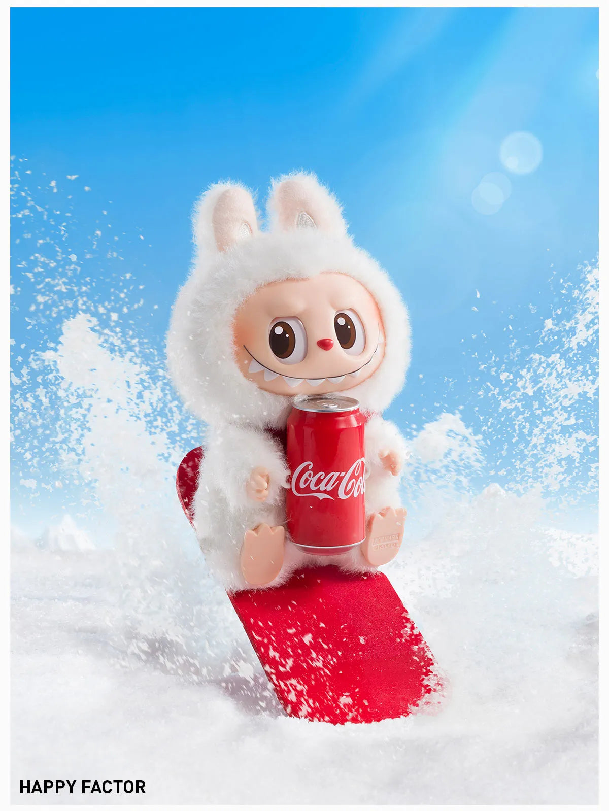POPMART Vinyl Plush -THE MONSTERS COCA-COLA