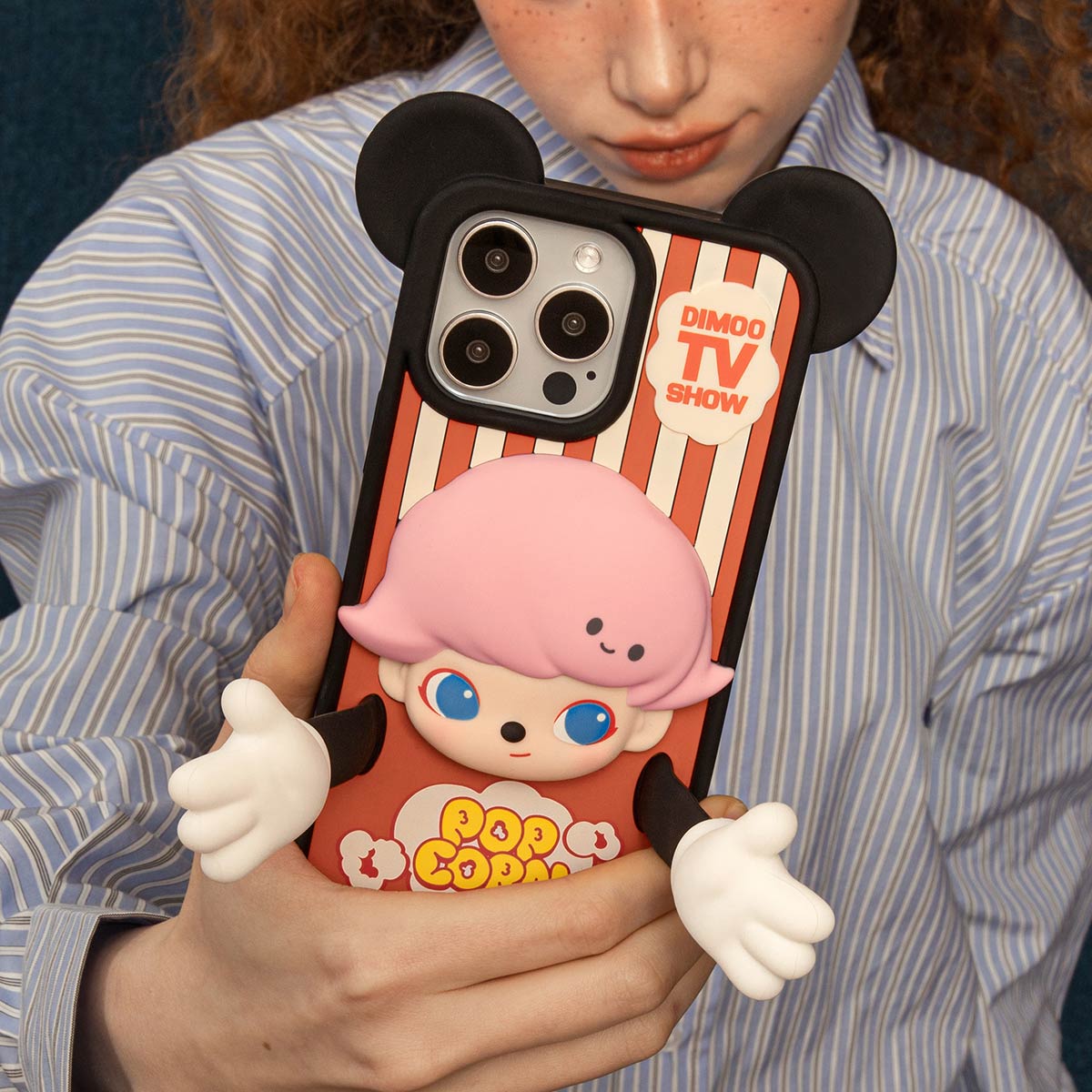 POPMART DIMOO WORLD × DISNEY Series-Phone Case for iPhone 16 Pro Max