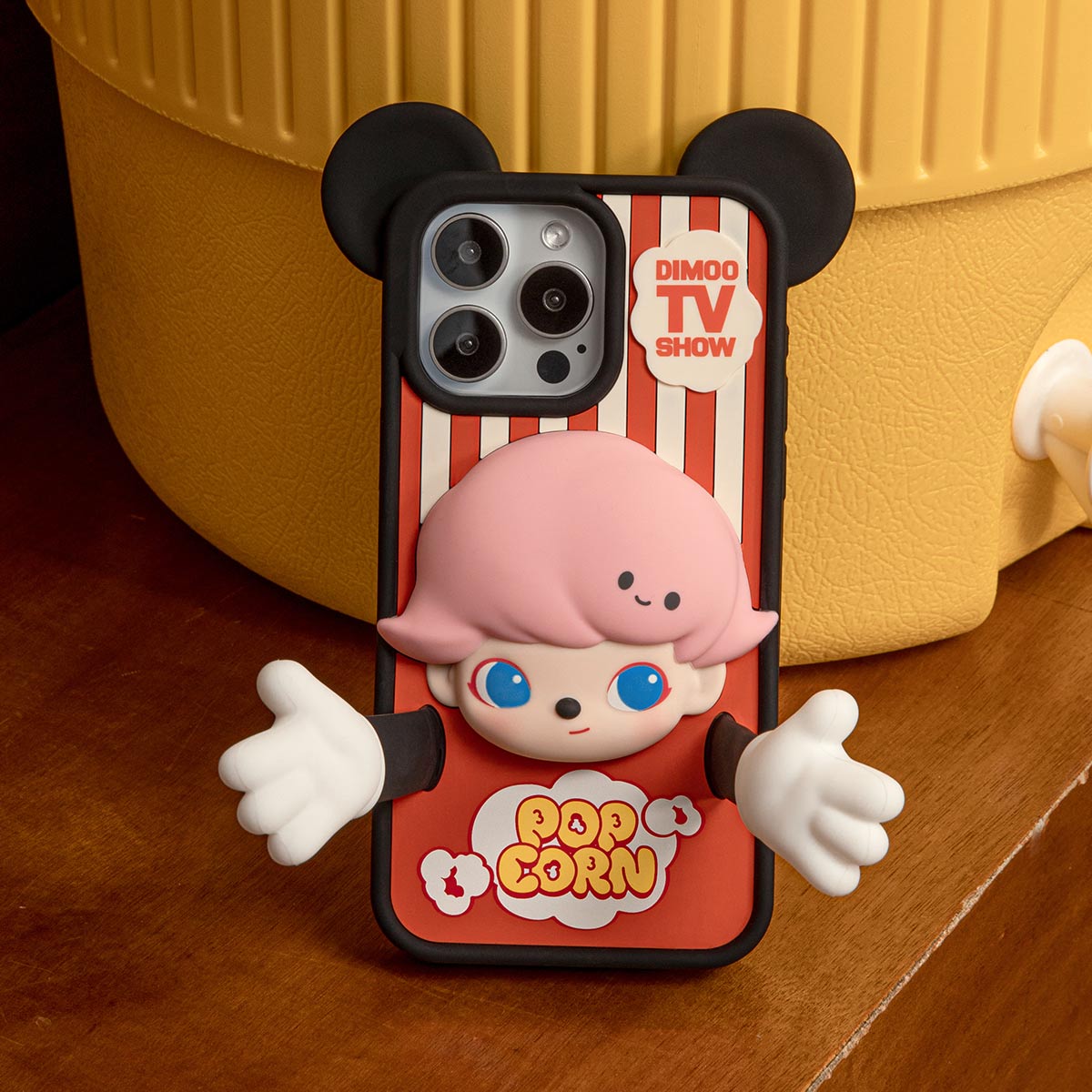 POPMART DIMOO WORLD × DISNEY Series-Phone Case for iPhone 16 Pro Max