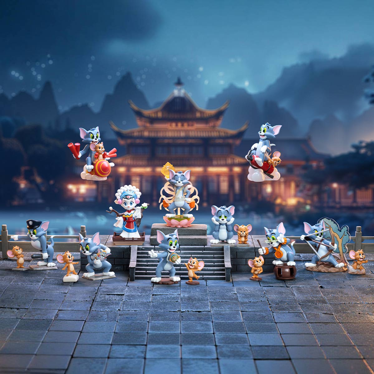 POPMART Tom & Jerry: Forbidden Compass Series Figures