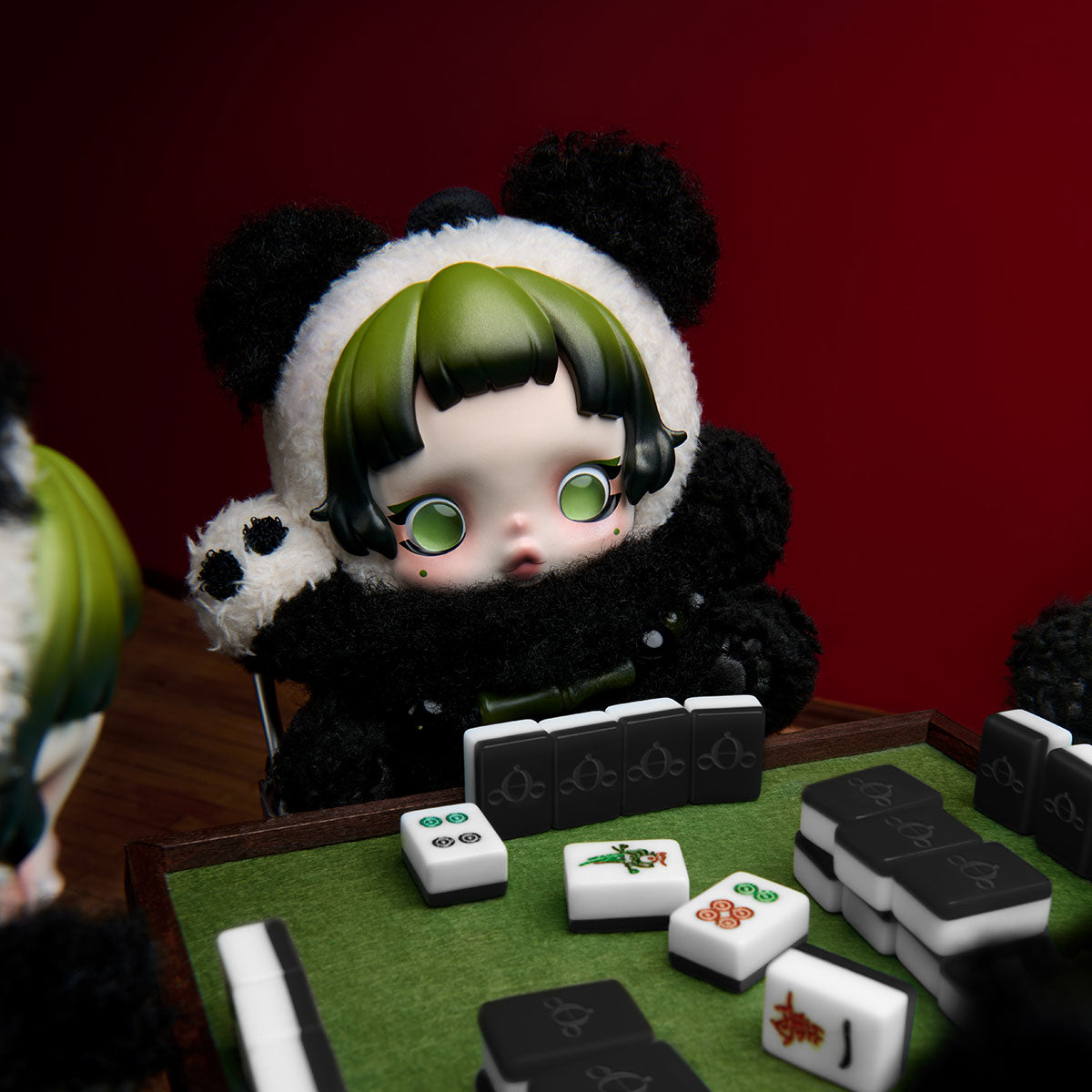 POPMART SKULLPANDA Lazy Panda Plush Doll