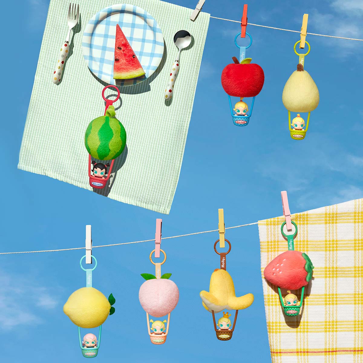 POPMART Baby Molly Fruity Aroma Series- Sachet Pendant Blind Box