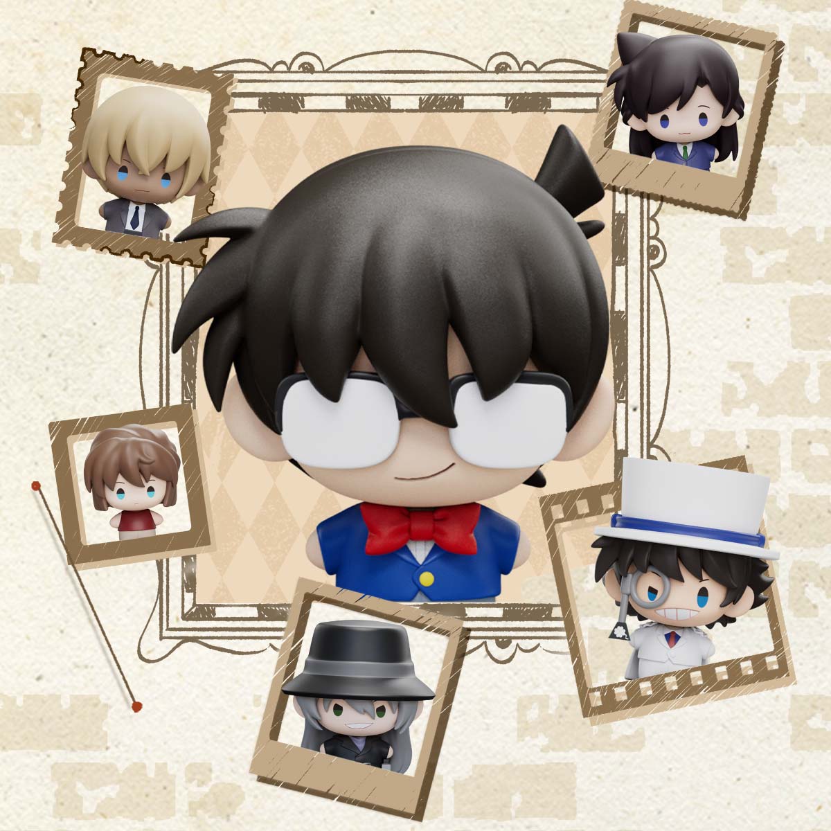 POPMART Detective Conan-Super Mini Figure