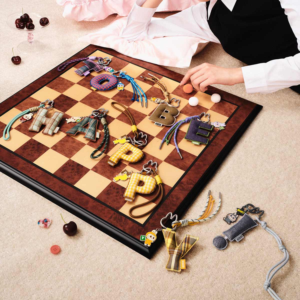 POPMART THE MONSTERS Pin for Love Series- Letter Pendant Blind Box (N-Z)