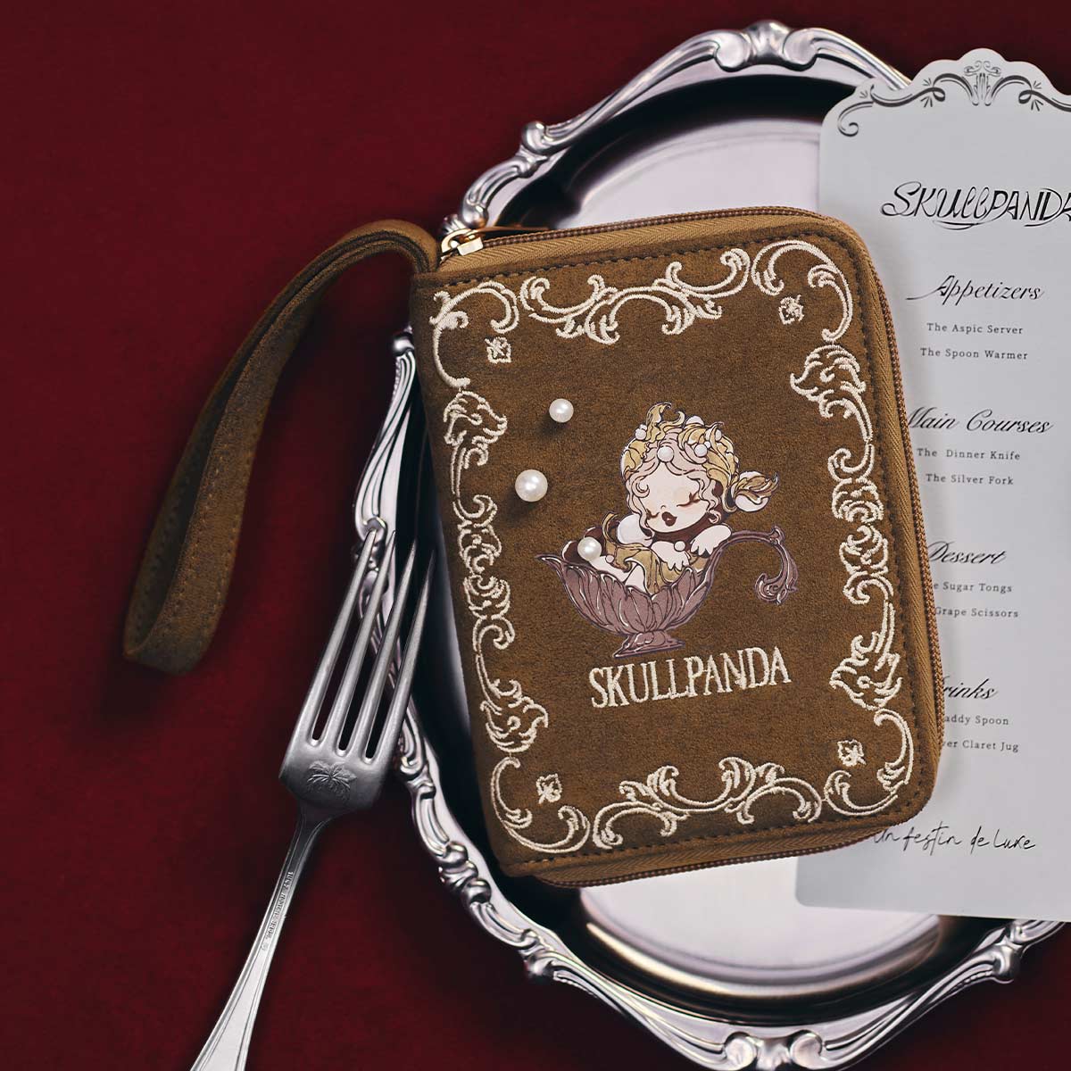 POPMART SKULLPANDA The Feast Begins Series Passport Cover