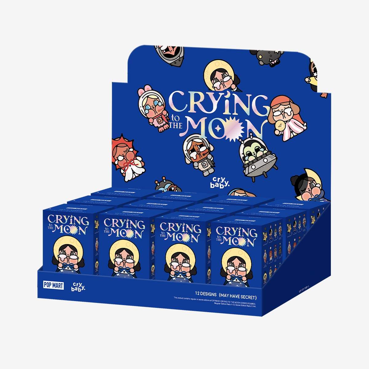 POPMART CRYBABY CRYING TO THE MOON SERIES FIGURES