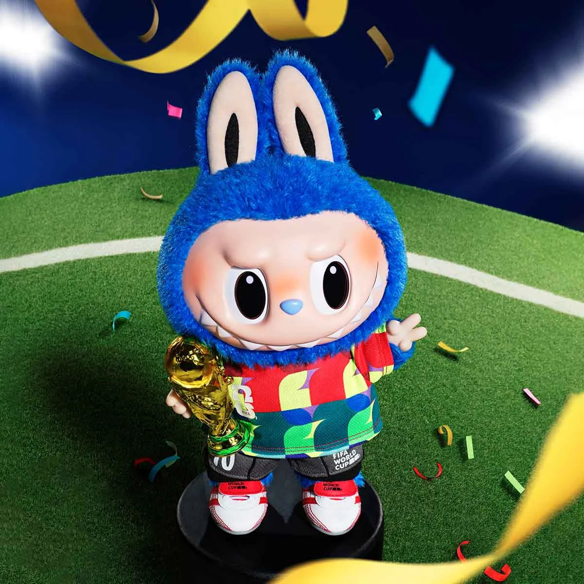 POPMART THE MONSTERS × FIFA SERIES-Catch the Win Vinyl Plush Doll