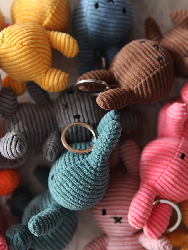 MIFFY Keychain ECO Corduroy 10 cm - Beige