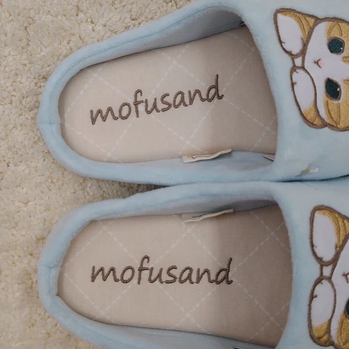 Mofusand Room shoes (Nyanko flower)