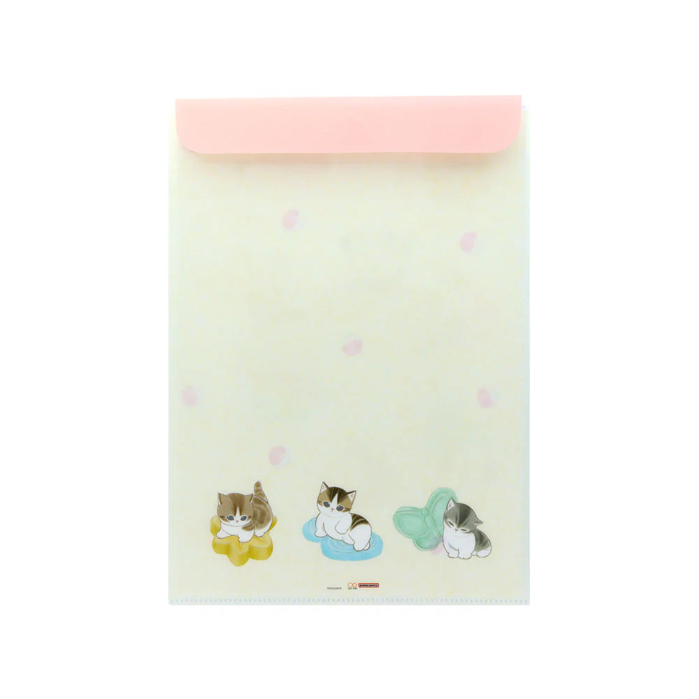Mofusand Clear File with Envelope (Wasanbon)
