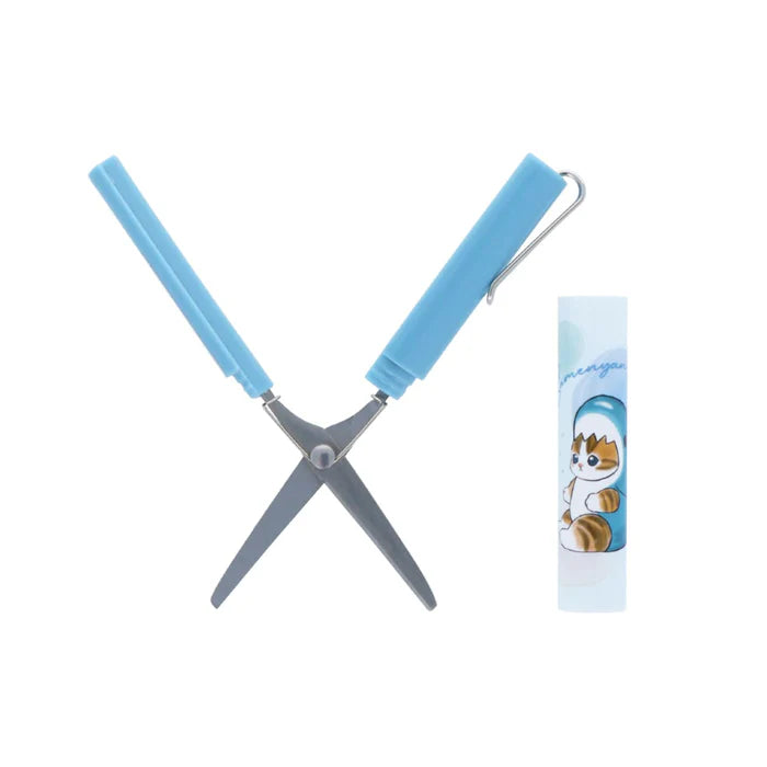 Mofusand Stickyle Portable Scissors - Shark Cat