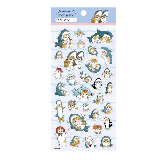 Mofusand JP Clear Stickers(5)