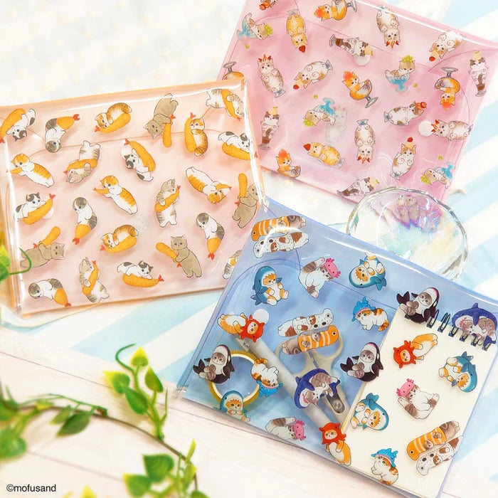 MOFUSAND Multi Clear Case (LL) - Cat : Sea Creatures