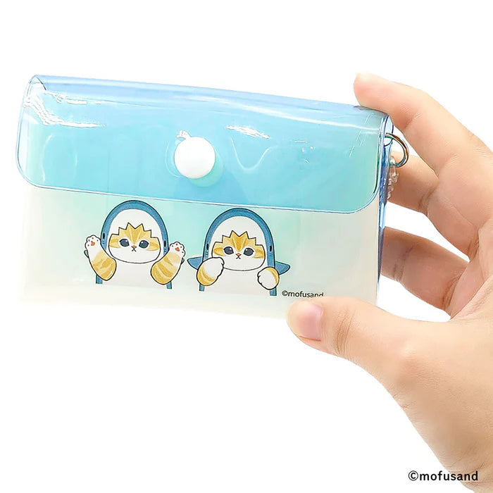 Mofusand Twin pouch (Shark Meow)