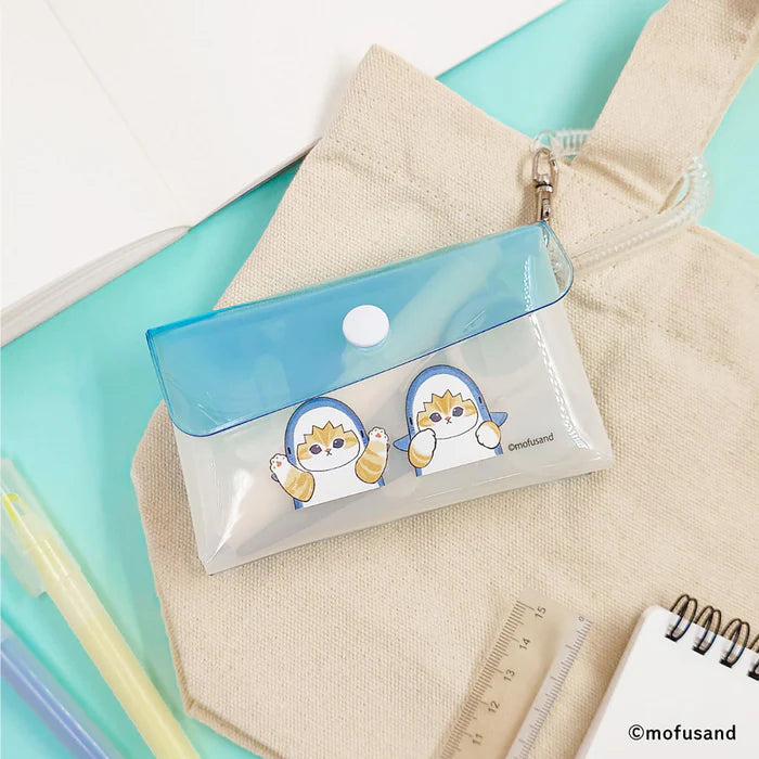 Mofusand Twin pouch (Shark Meow)