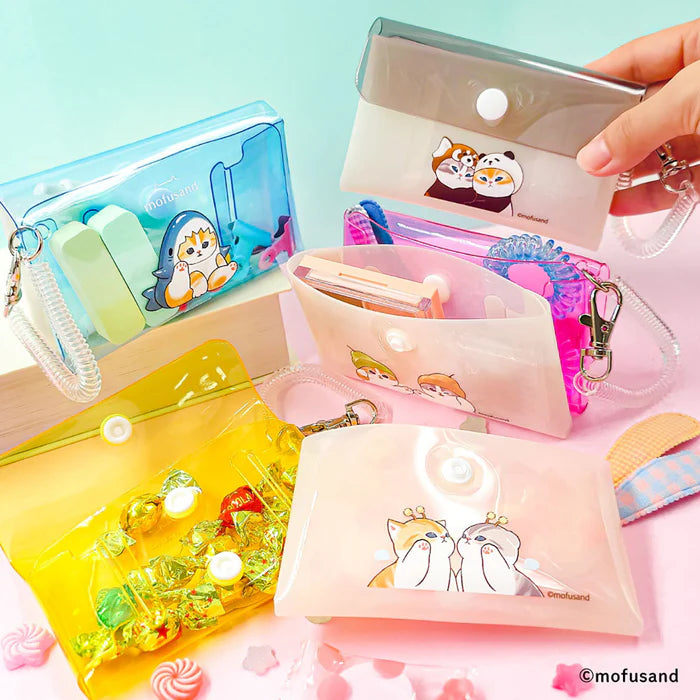 Mofusand Twin pouch (Shark Meow)