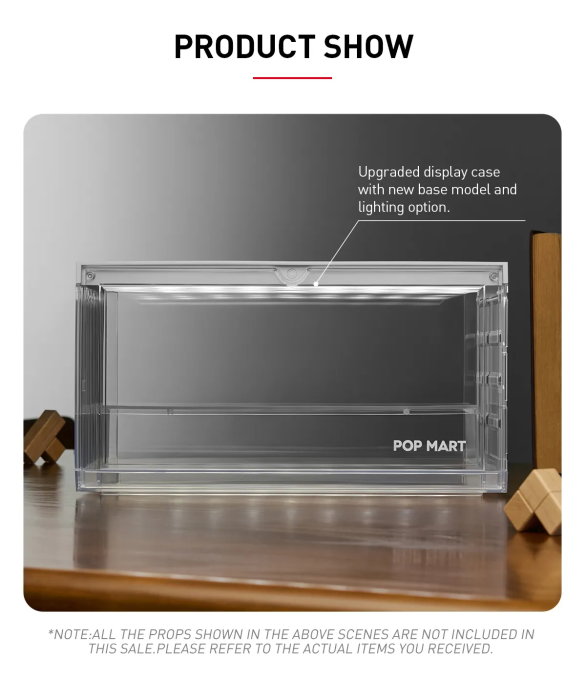 POPMART 100% Assemblable Lighted Display Container