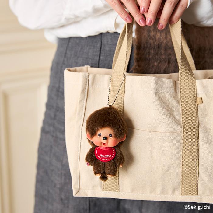 Monchhichi Big Face SS Keychain (Boy) 257294