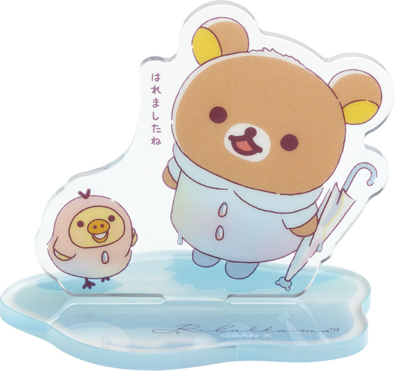 Japan San-X Secret Mini Acrylic Stand - Rilakkuma : Rainy Day to Sunny Characters Blind Box