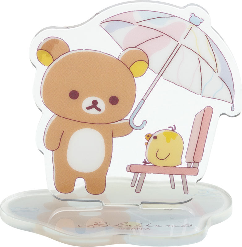 Japan San-X Secret Mini Acrylic Stand - Rilakkuma : Rainy Day to Sunny Characters Blind Box