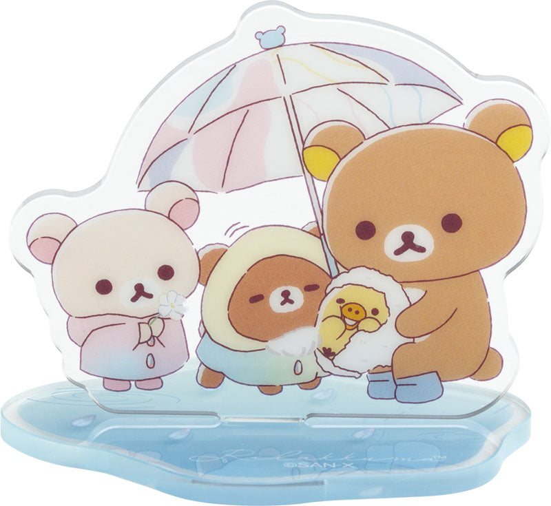 Japan San-X Secret Mini Acrylic Stand - Rilakkuma : Rainy Day to Sunny Characters Blind Box