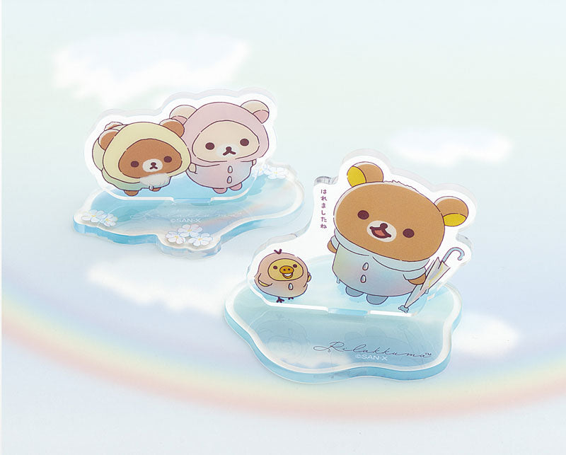 Japan San-X Secret Mini Acrylic Stand - Rilakkuma : Rainy Day to Sunny Characters Blind Box