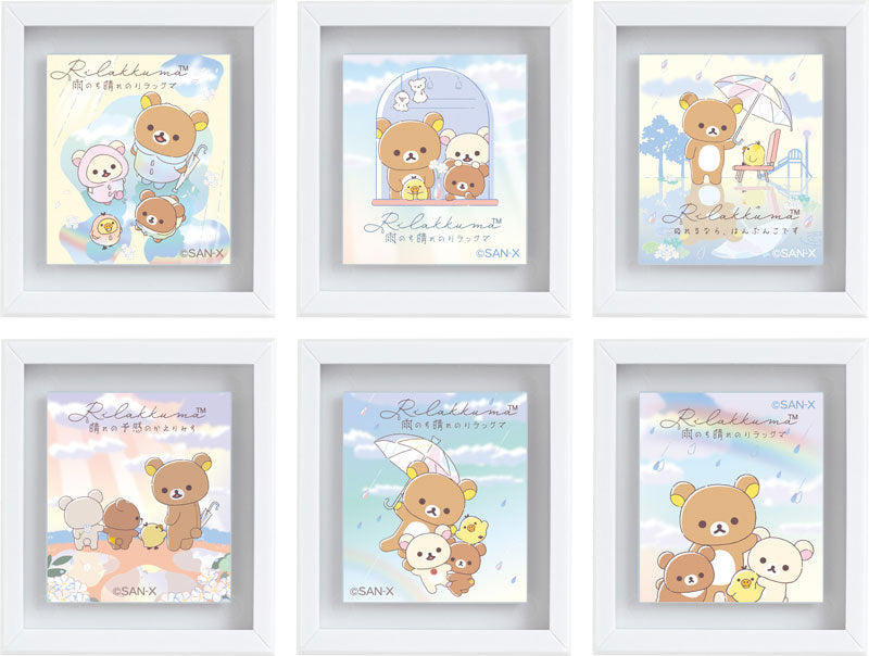 Japan San-X Secret Mini Frame Magnet - Rilakkuma : Rainy Day to Sunny Blind Box