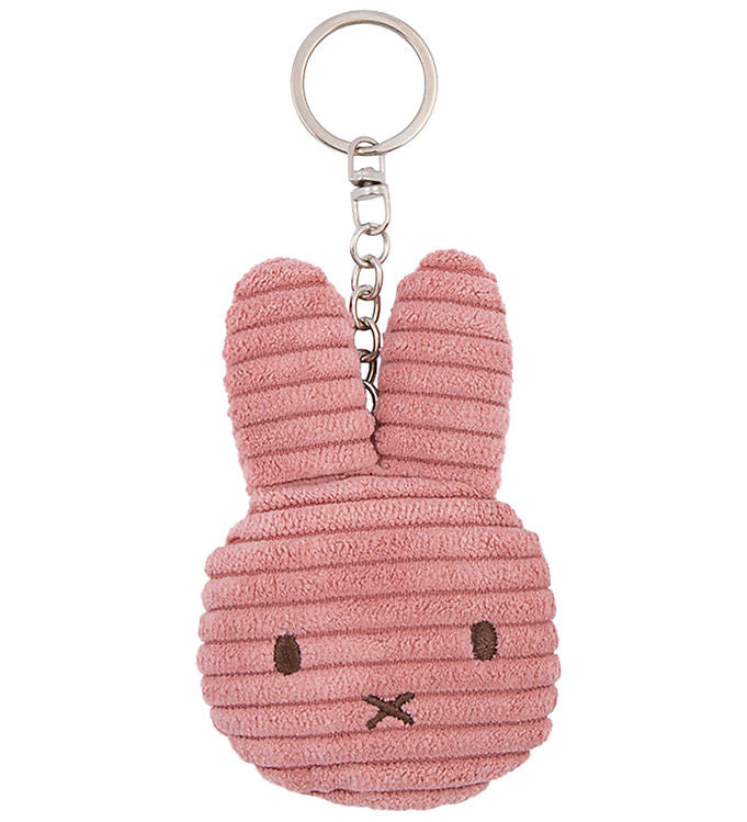 MIFFY Flat Keychain Corduroy 10 cm - Dusty Rose