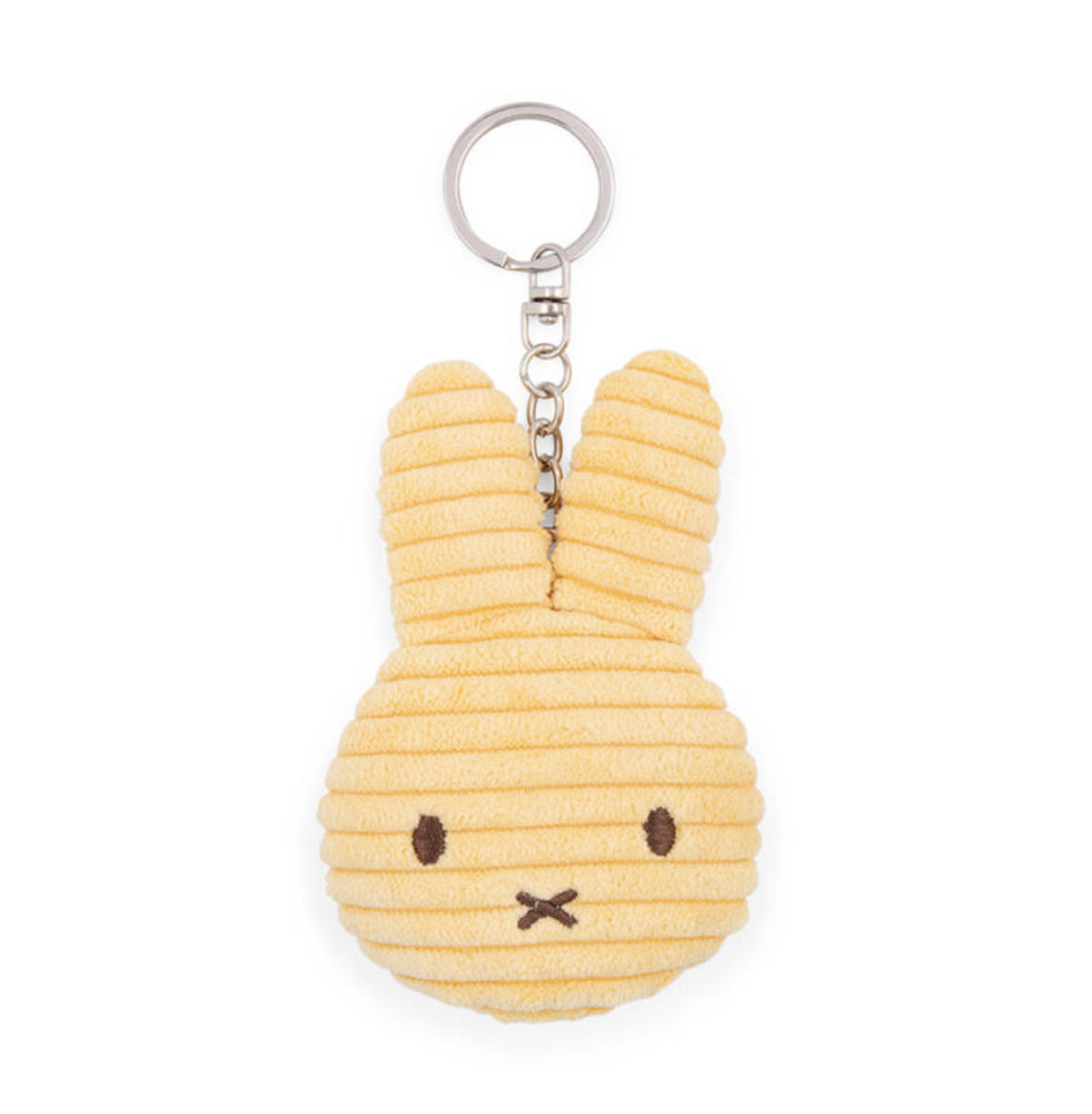 MIFFY Flat Keychain Corduroy 10 cm - Buttercream